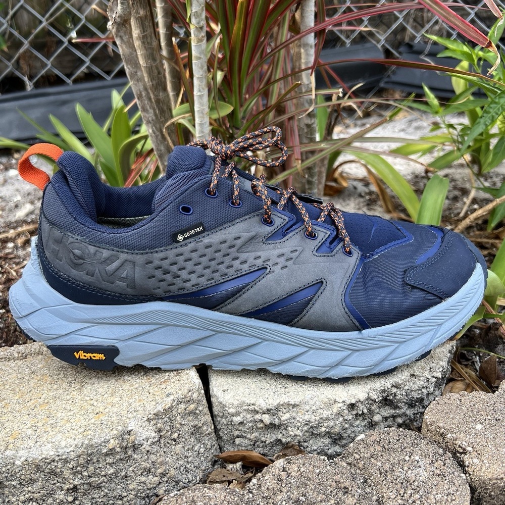 Hoka One One Men's Anacapa Low GTX Gore-Tex Hiking Sneaker Shoes,  Size US 11.5